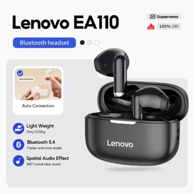 Supernova X Lenovo Thinkplus Ea110 True Wireless Bluetooth Mini Earbuds Tws Hd Sound Ipx7