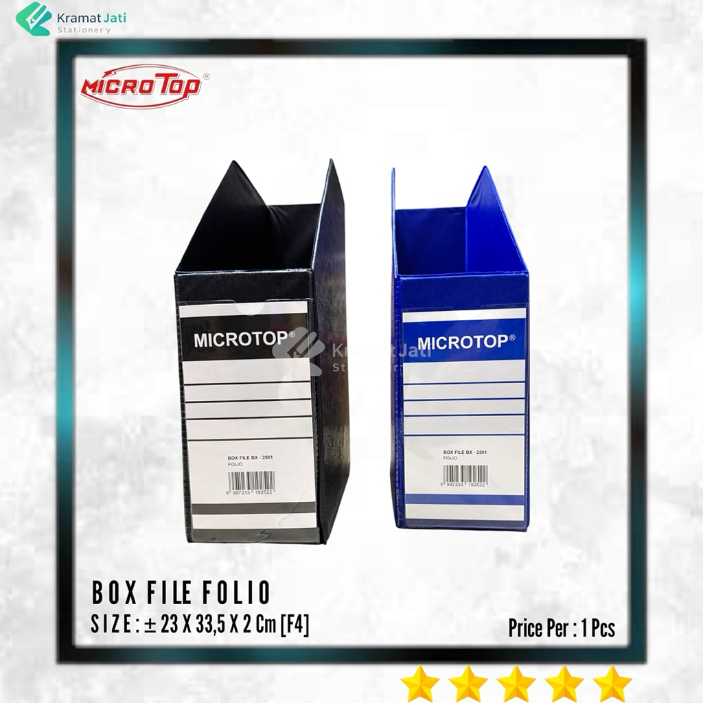 Jual MICROTOP Box File/Megazine File Folio [1 Pcs] | Shopee Indonesia