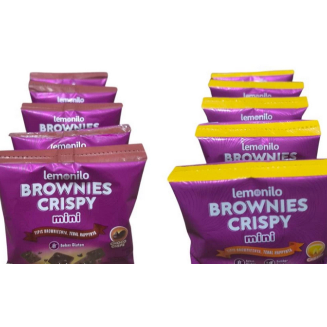 Jual Brownies crispy lemonilo 1 renceng isi 10buah | Shopee Indonesia