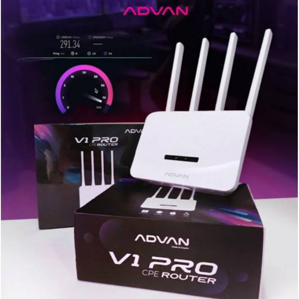 Jual MODEM ADVAN V1 Pro CPE Router (4 Antena) | Shopee Indonesia