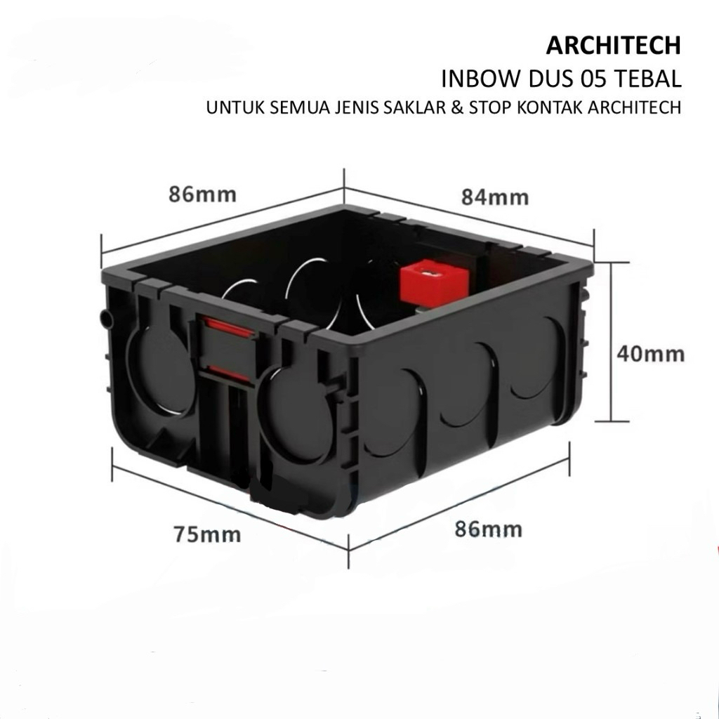 Jual Inbow Dus Architech Tanam Hitam - Embodus MK IB | Shopee Indonesia
