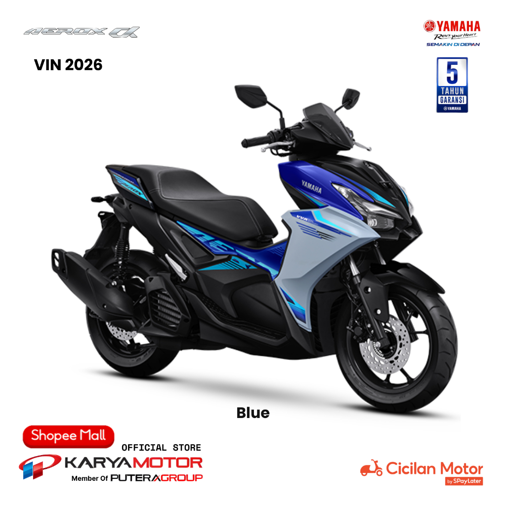 Sepeda Motor Yamaha Aerox Alpha Standard