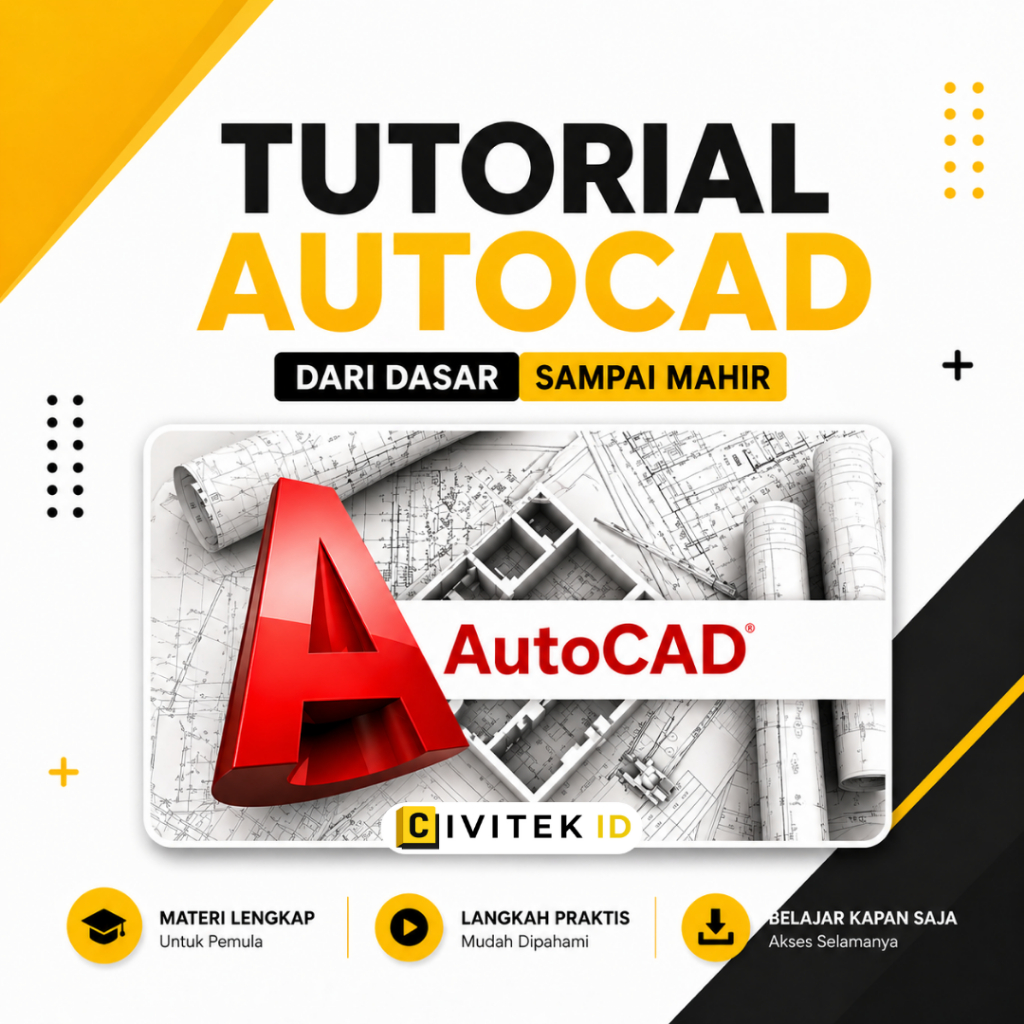 Jual Tutorial AutoCAD Lengkap Dari Dasar Sampai Mahir Cocok Untuk ...