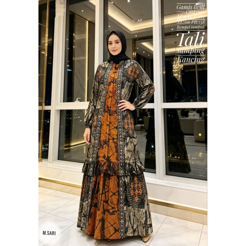 Gamis Twill Ori Gamis Twill Pekalongan Gamis 3