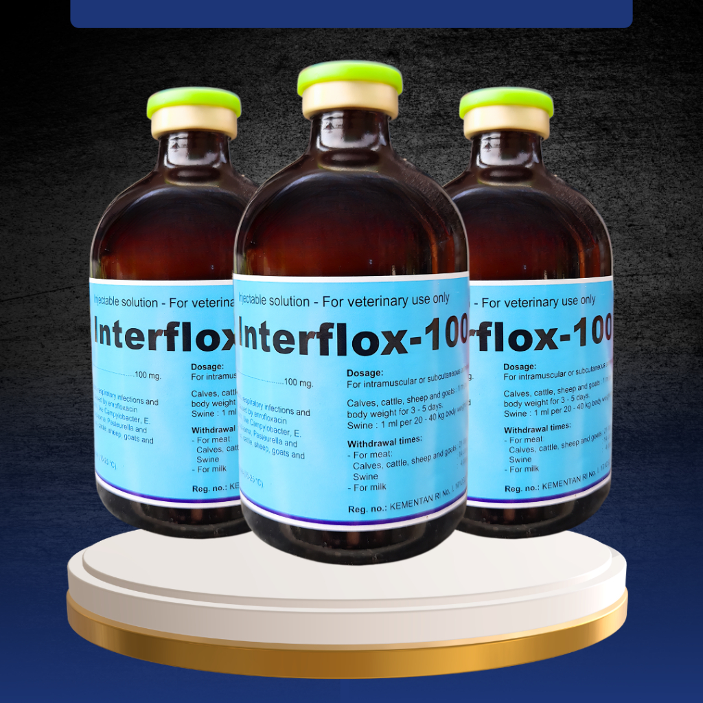 Jual INTERFLOX 100 ML INJ - Untuk Saluran Pencernaan Dan Pernafasan ...