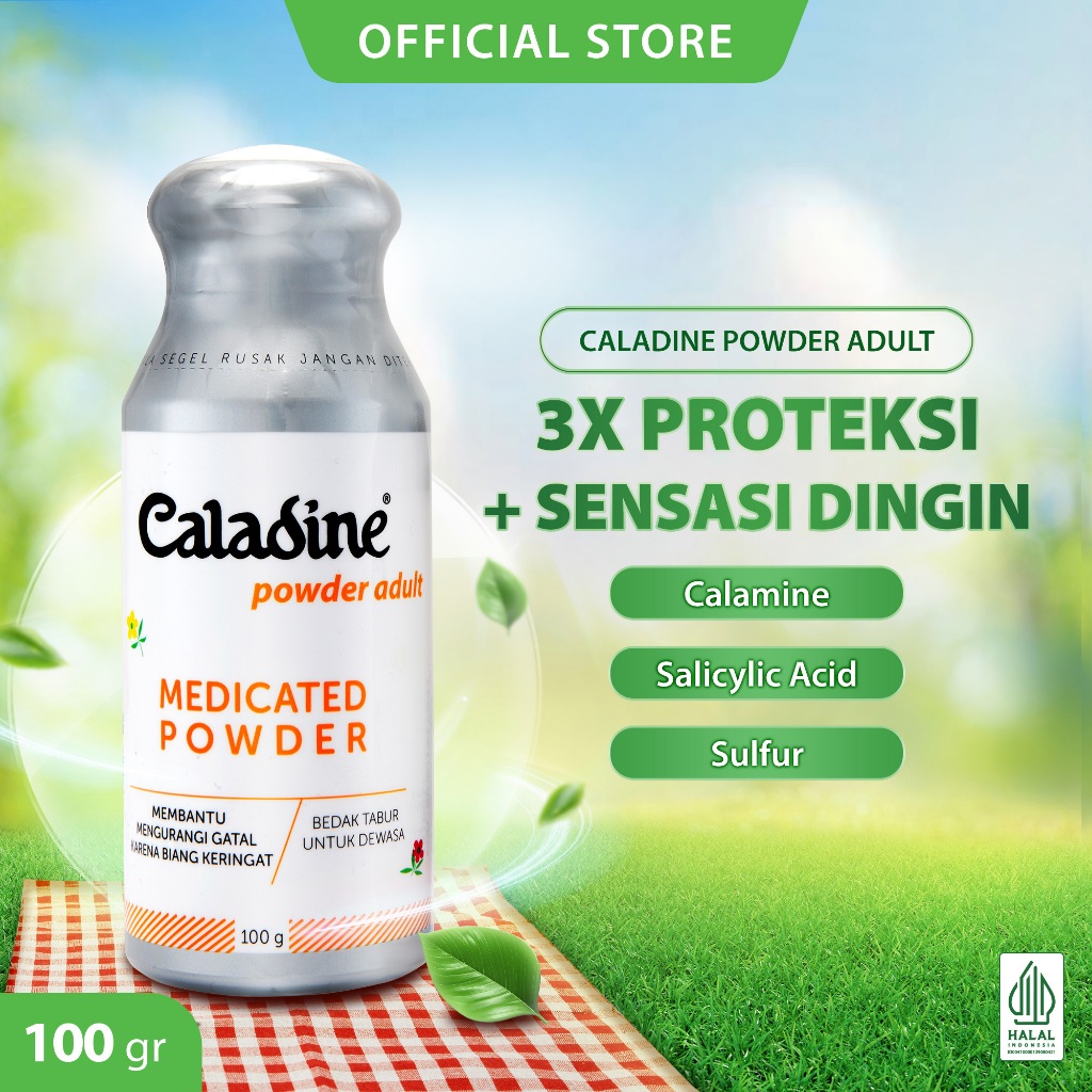 Jual Caladine Powder Adult 100gr | Shopee Indonesia