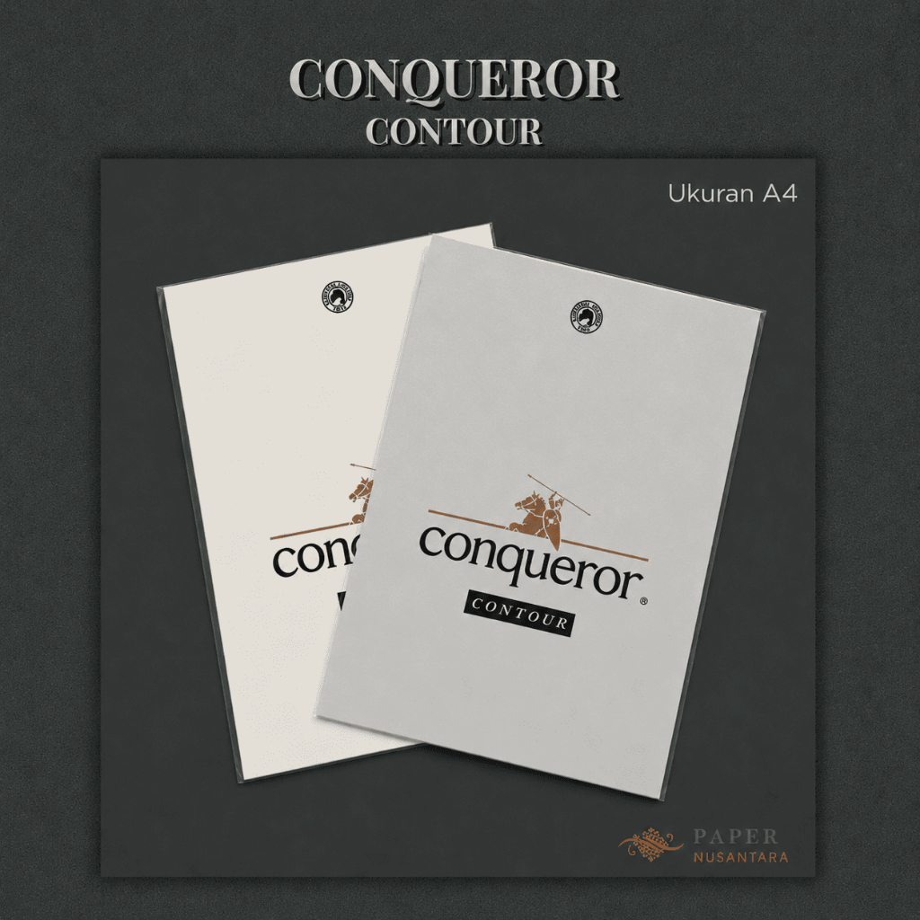 Jual [10 Lembar] Kertas Import Conqueror Contour Ukuran A4 | Kertas ...