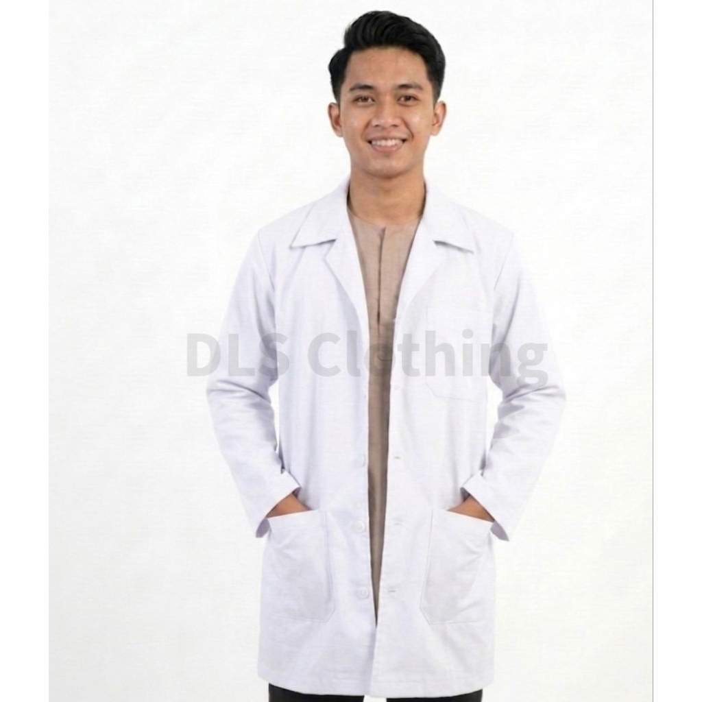 Jual Jas Lab Laboratorium lengan Panjang dan Pendek /Baju Lab Dokter ...