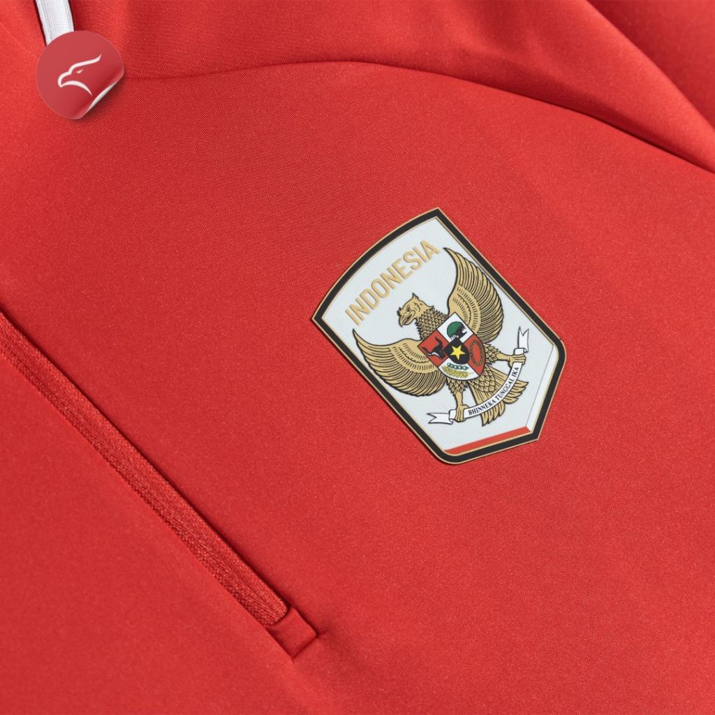 Jual Kelme Jacket Training Halfzip Timnas Indonesia 2026 Home Red ...