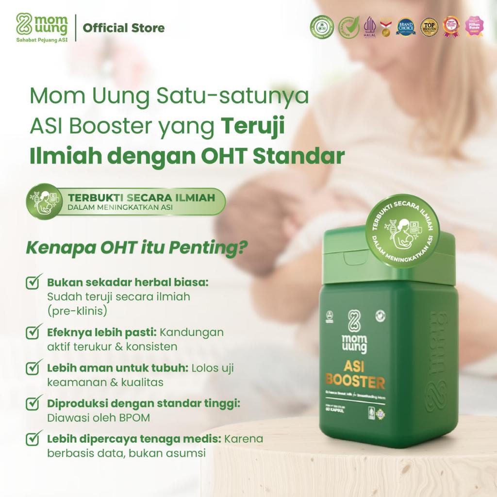 Jual Mom Uung Paket ASI 2,6x ASI Lebih Deras - ASI Booster 30 Kapsul ...
