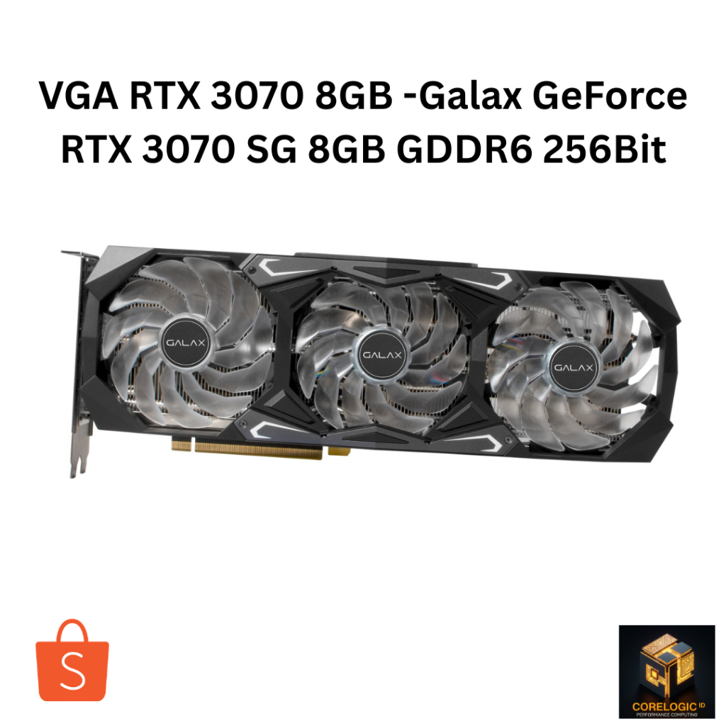 Jual VGA RTX 3070 8GB - Galax GeForce RTX 3070 SG 8GB GDDR6 256Bit ...