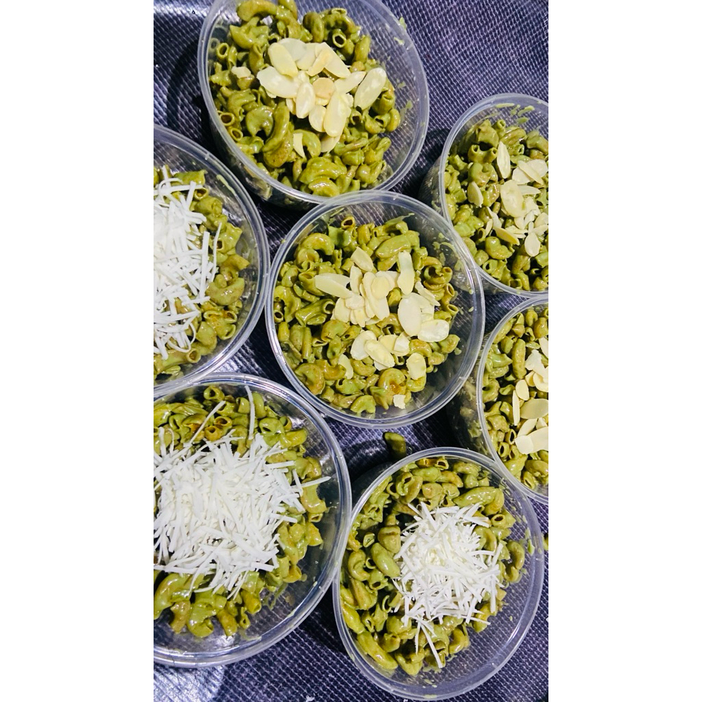 Jual makaroni rasa green tea ukuran 400ml | Shopee Indonesia