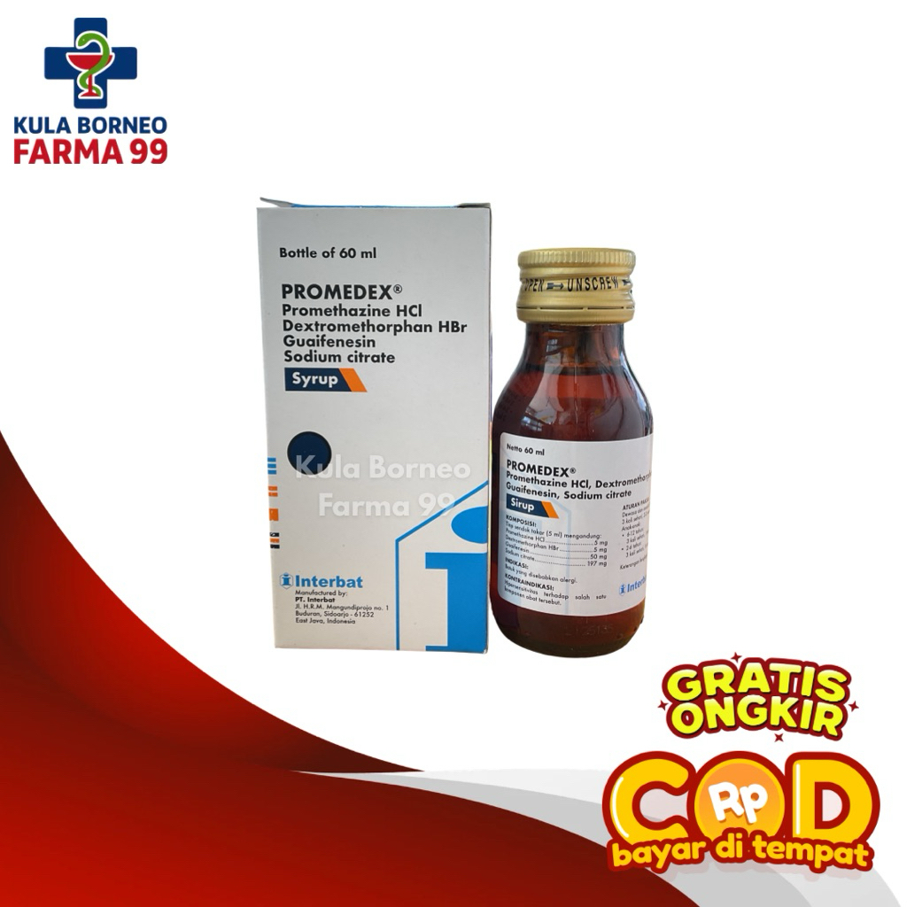 Jual PROMEDEX Syrup 60 ml | Shopee Indonesia