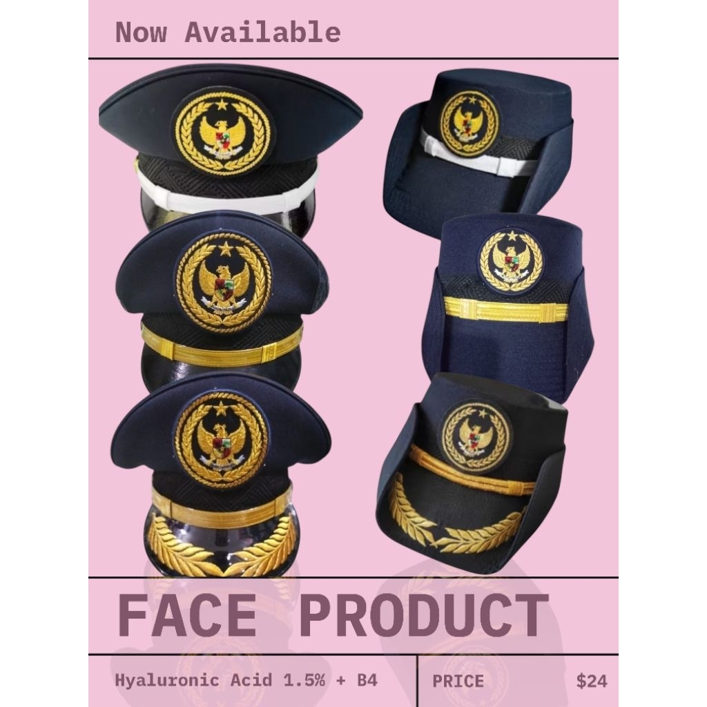 Jual topi pet pdu imipas terbaru/topi pet pdu imipas gol 2a-2d /topi ...