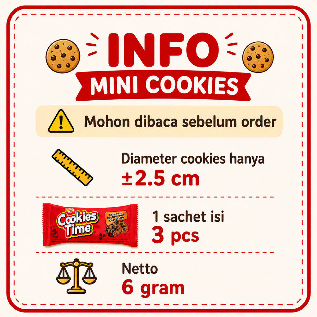 Jual HAPPY TIME - Cookies Time Mini Kemasan Combo Pack (1 Karton isi 12 ...