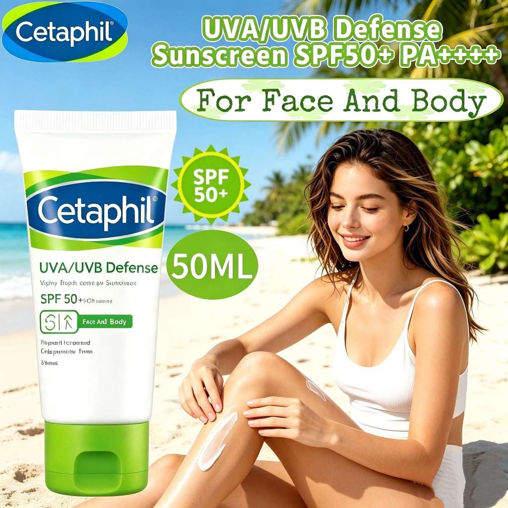 Jual [COD & Beli 2 gratis 1] Cetaphil UVA/UVB Defense SPF 50PA ...