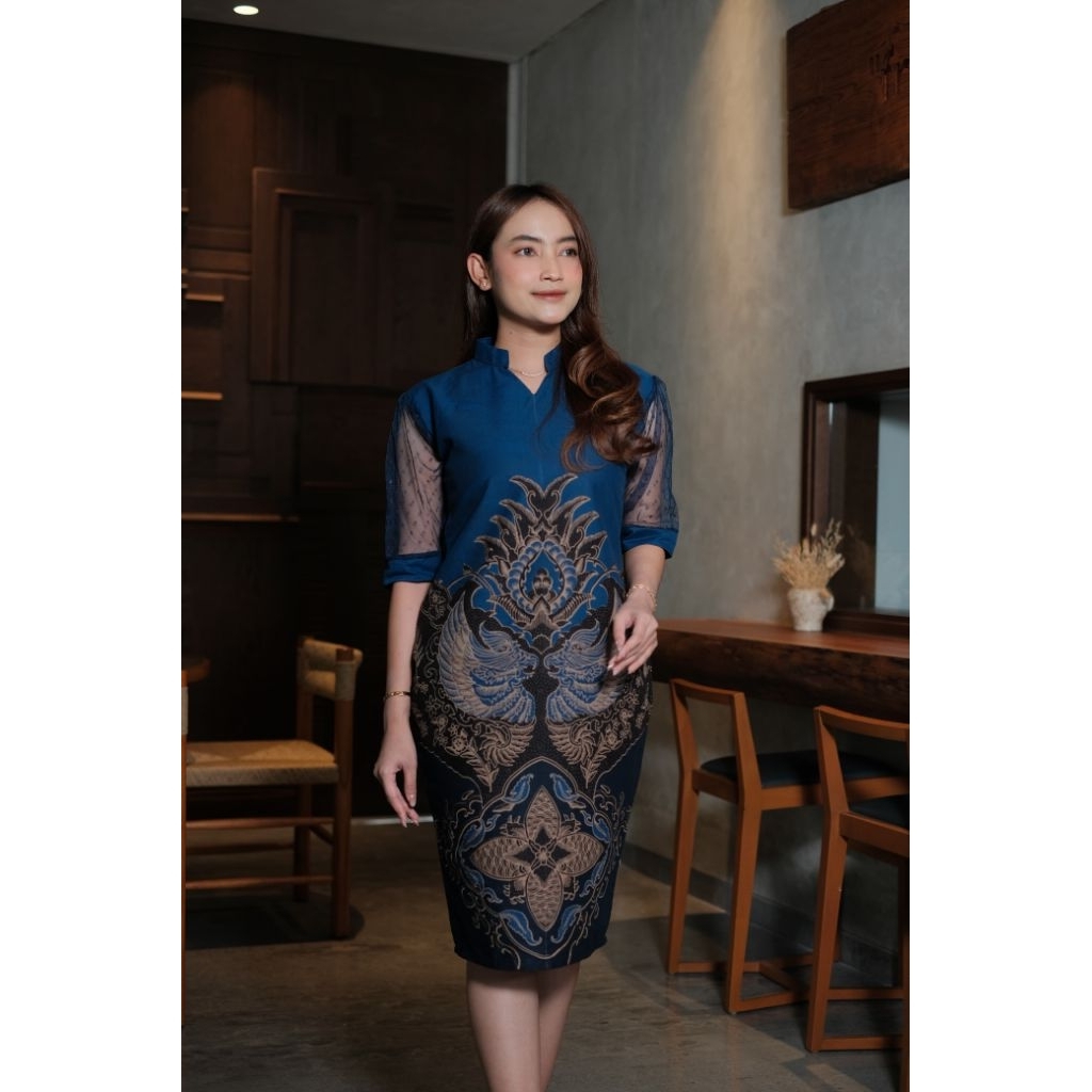 Batik Couple Motif Batman Biru Cint 6