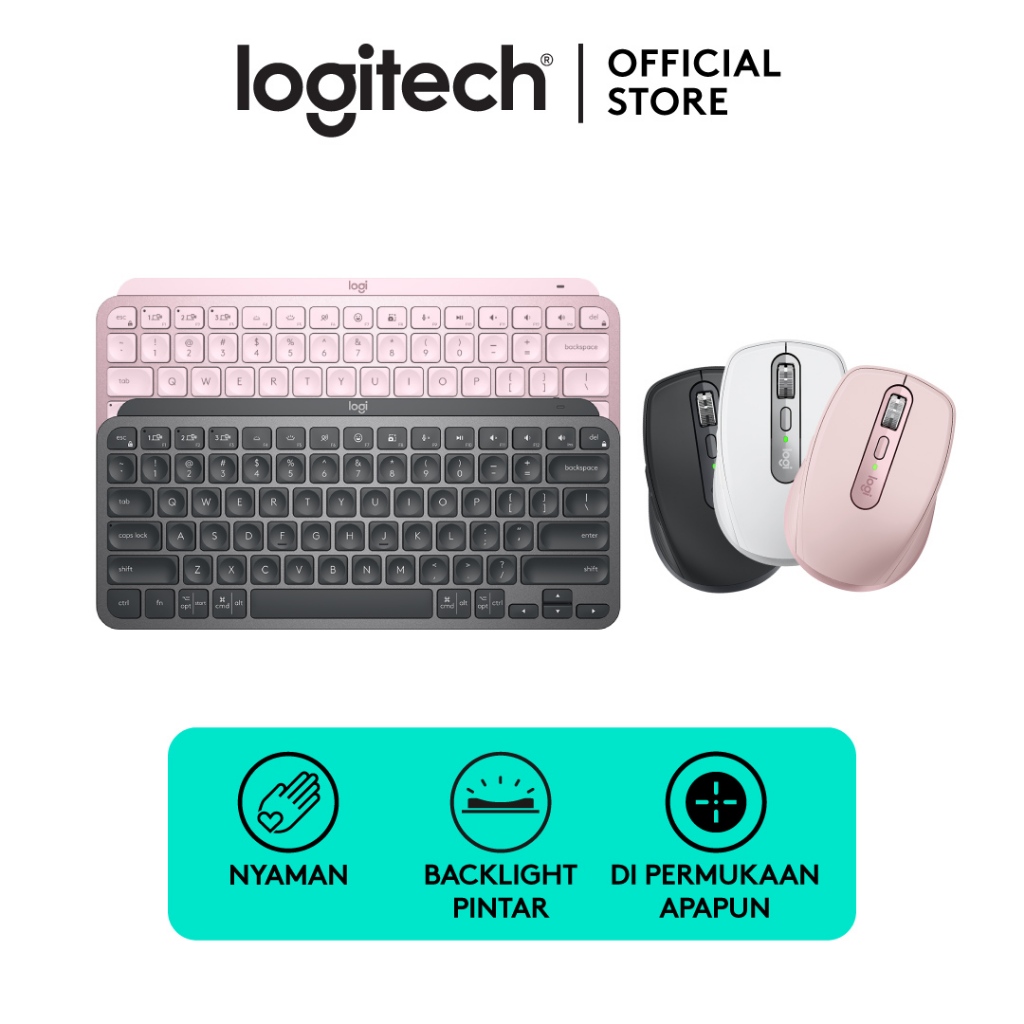 [BUNDLING] Logitech MX Anywhere 3s + MX Keys Mini Wireless Bluetooth