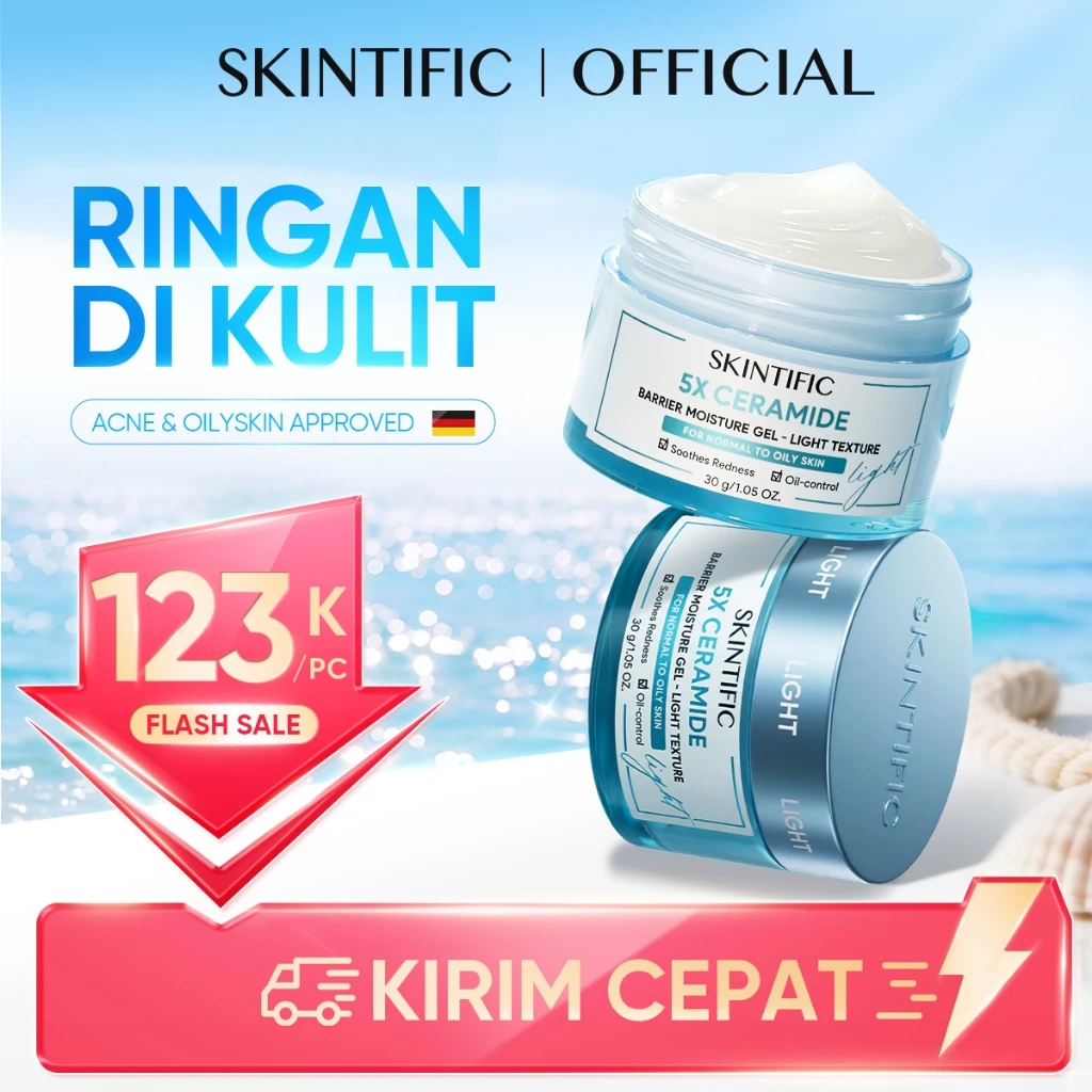Skintific 5X Ceramide Moisture Gel Oil Control