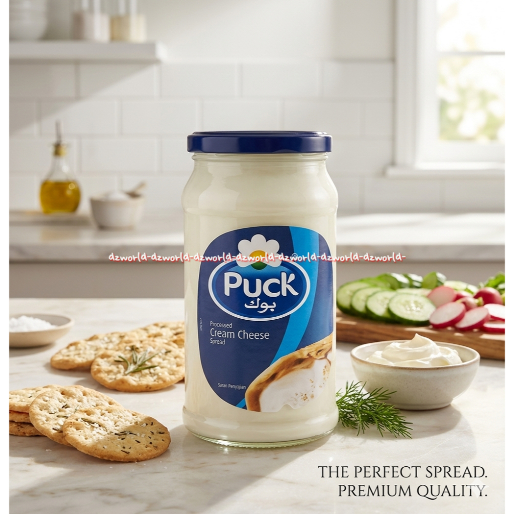 Jual Puck 240gr Processed Cream Cheese Spread Selai Rasa Krim Keju ...