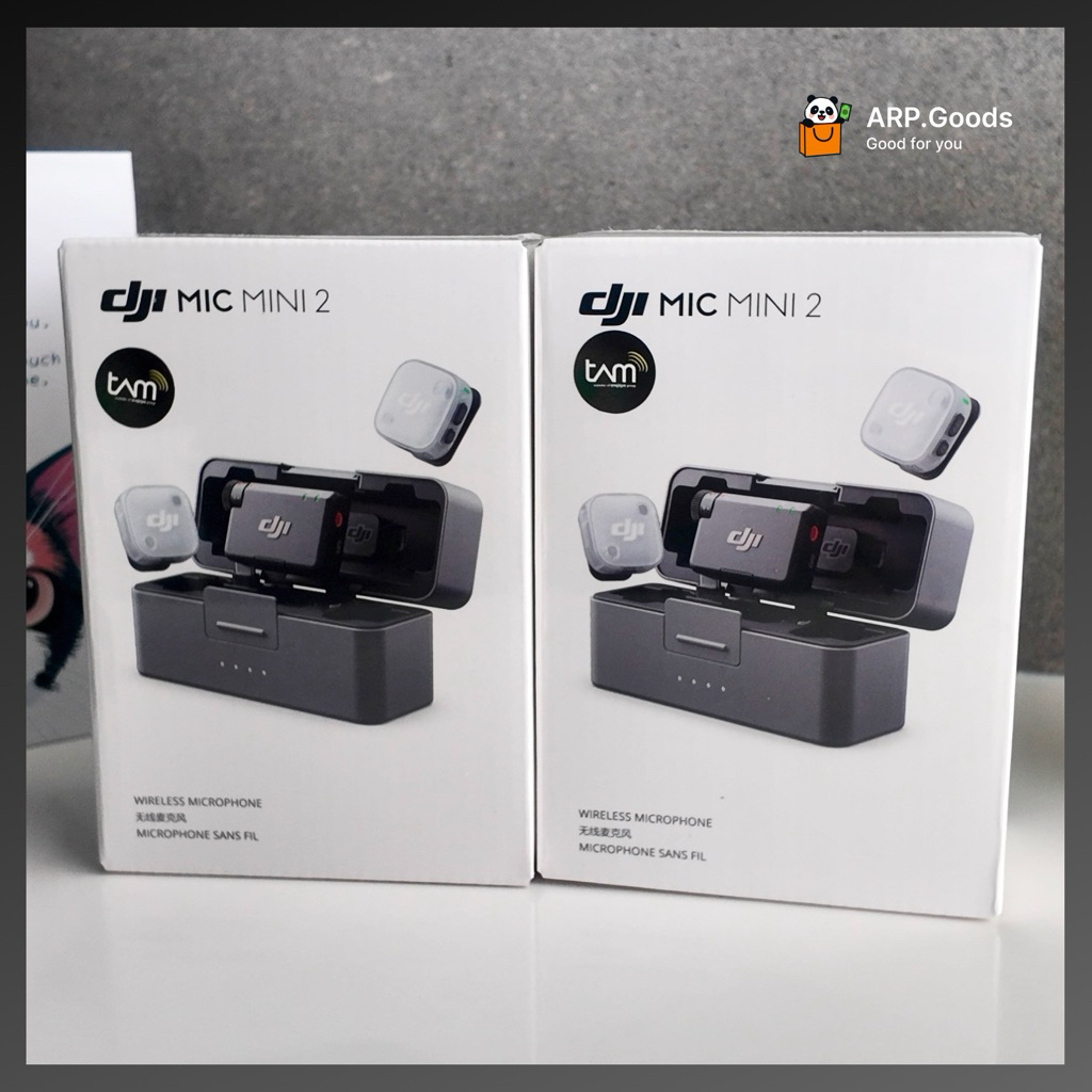 Jual DJI MIC MINI 2 NEW (DJI MIC MINI 2 2TX + 1RX) (DJI MIC MINI 2 2TX ...
