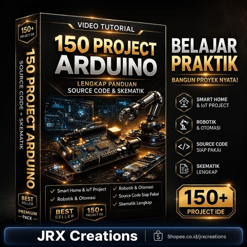 Jual 150+ Project Arduino Lengkap dengan Source Code & Skematik | Dari ...