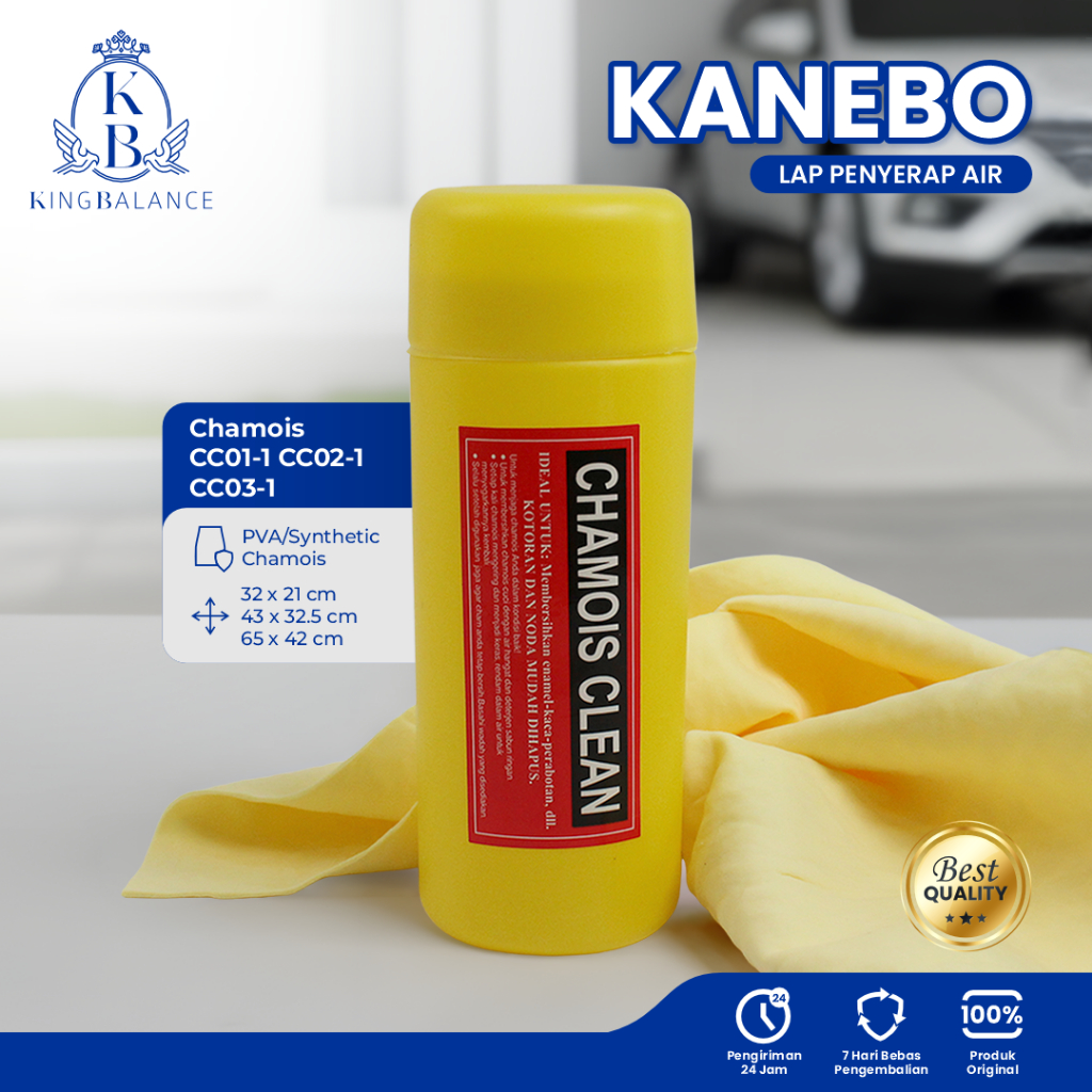 Jual Kanebo Tebal Daya Serap Tinggi Chamois Clean Lap Motor Mobil Dapur ...