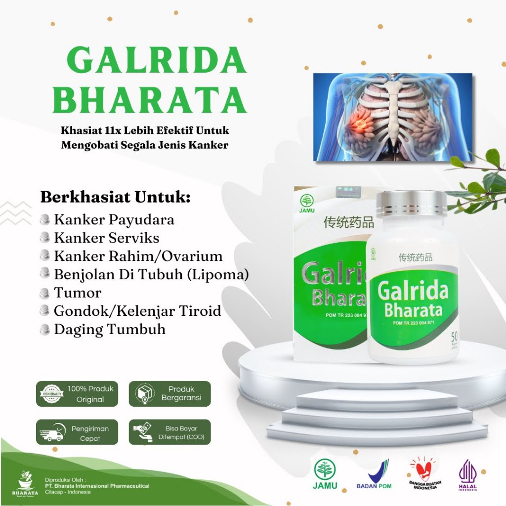 Galrida Bharata Obat Kanker Dan Tumor Ganas Paling Ampuh Garansi 100% Original