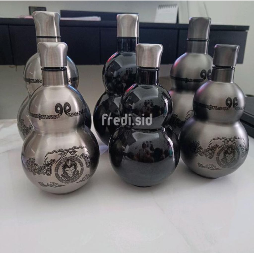 Jual Botol Minum bentuk labu Myth Wukong stainless steel 500ml and ...