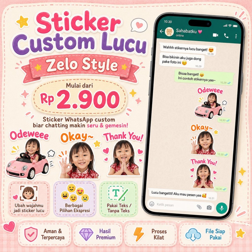 Jual Sticker Wa Terlengkap & Harga Terbaru Agustus 2026 | Shopee Indonesia