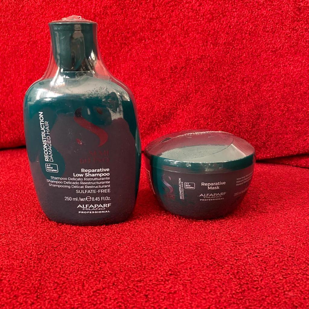 Alfaparf Milano Reconstruction Reparative Shampoo 250ml + Hair Mask 200ml