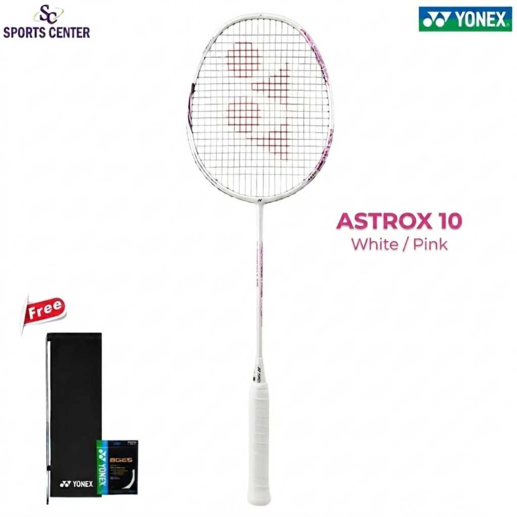 Jual New Raket Bulutangkis / Badminton Yonex Astrox 10 White Pink ...