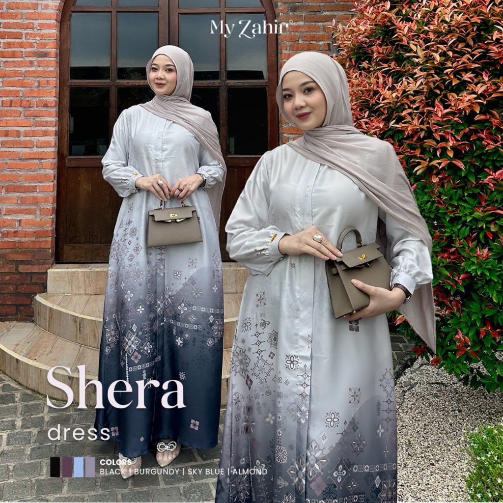 Gamis Kondangan Simple Elegan - Dress Kondangan - My Zahir Official Shera Dress