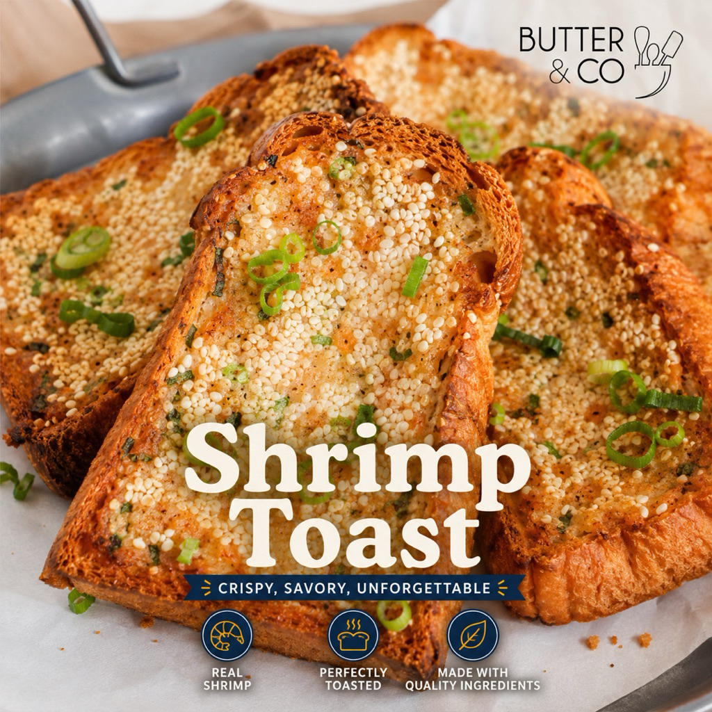 Jual BUTTERANDCO Hokkaido Premium Toast | Shrimp Toast (Roti Panggang ...