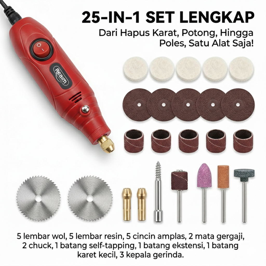 Jual Reaim Gerinda listrik Bor Mini Alat Ukir Listrik Bor Mesin Ukir ...