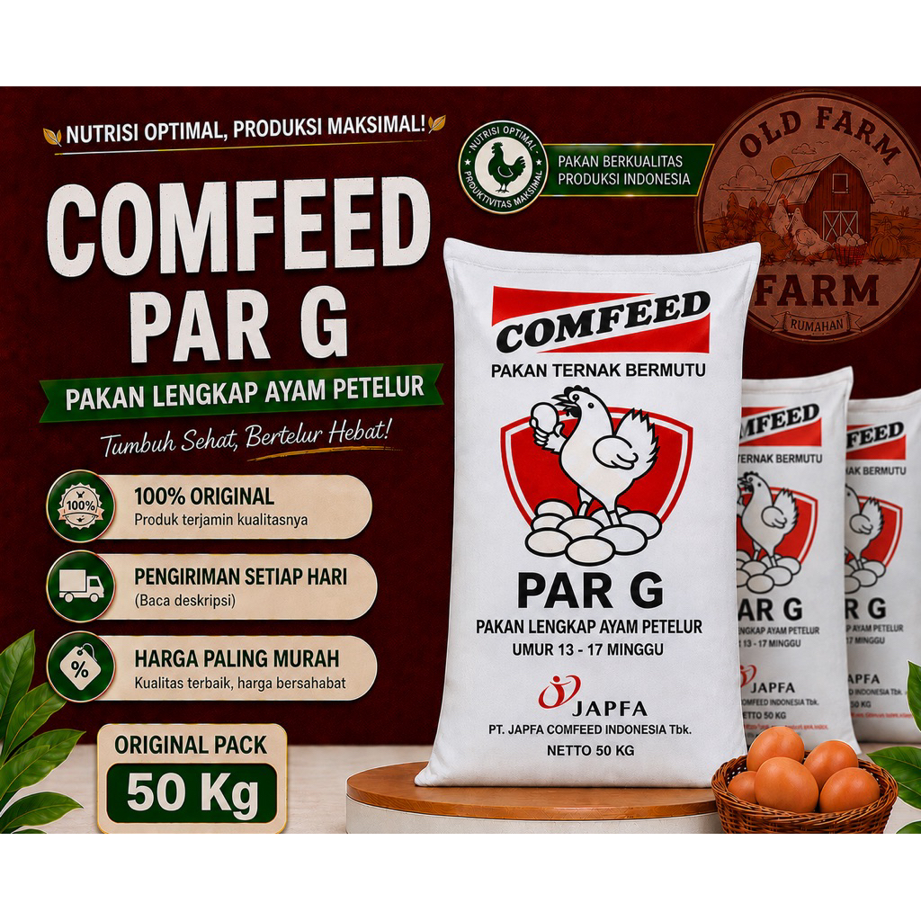 Jual 1 SAK 50 KG COMFEED PAR G - Pakan Jadi Berkualitas Untuk Ayam ...