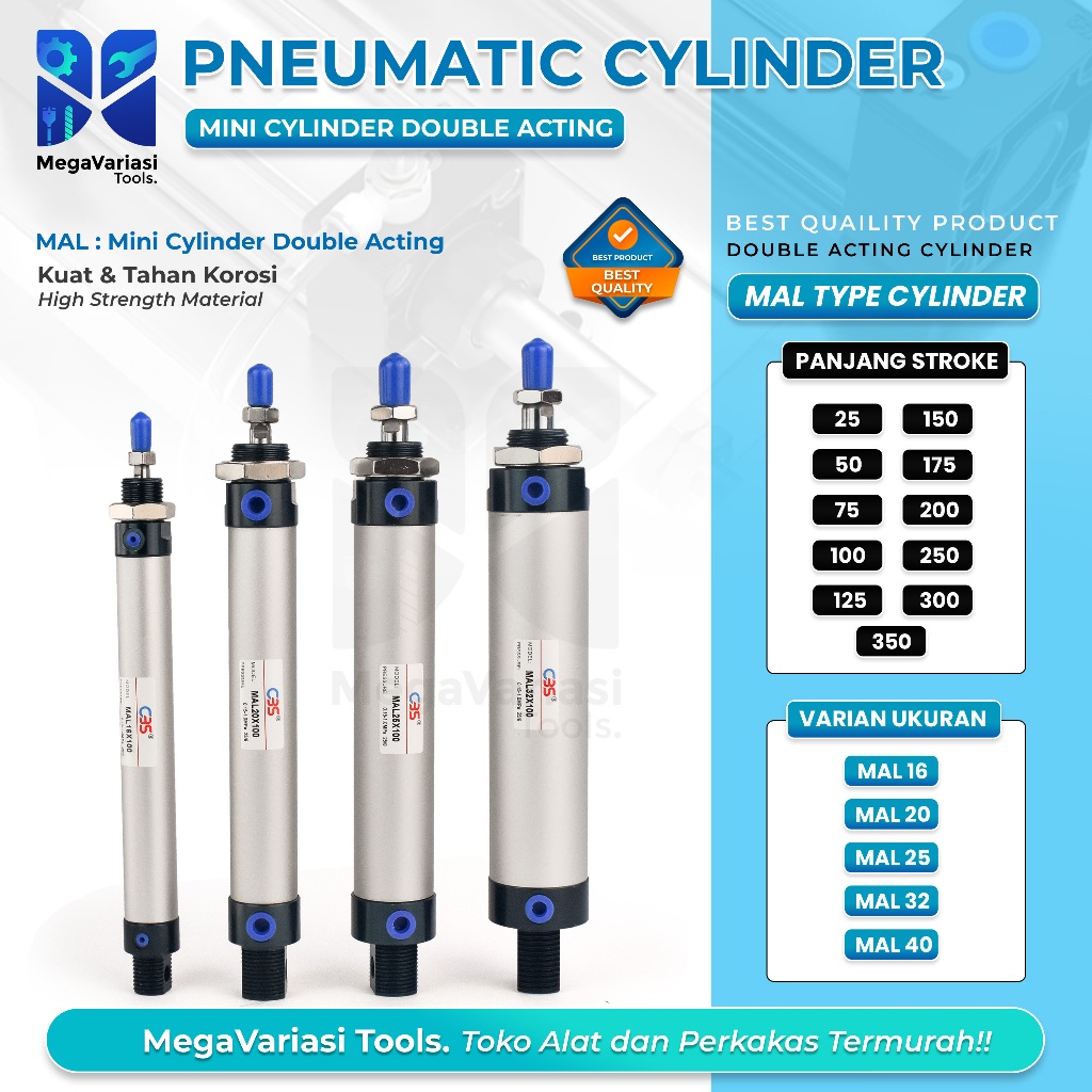 Jual Silinder Pneumatik Terlengkap & Harga Terbaru Oktober 2026 ...