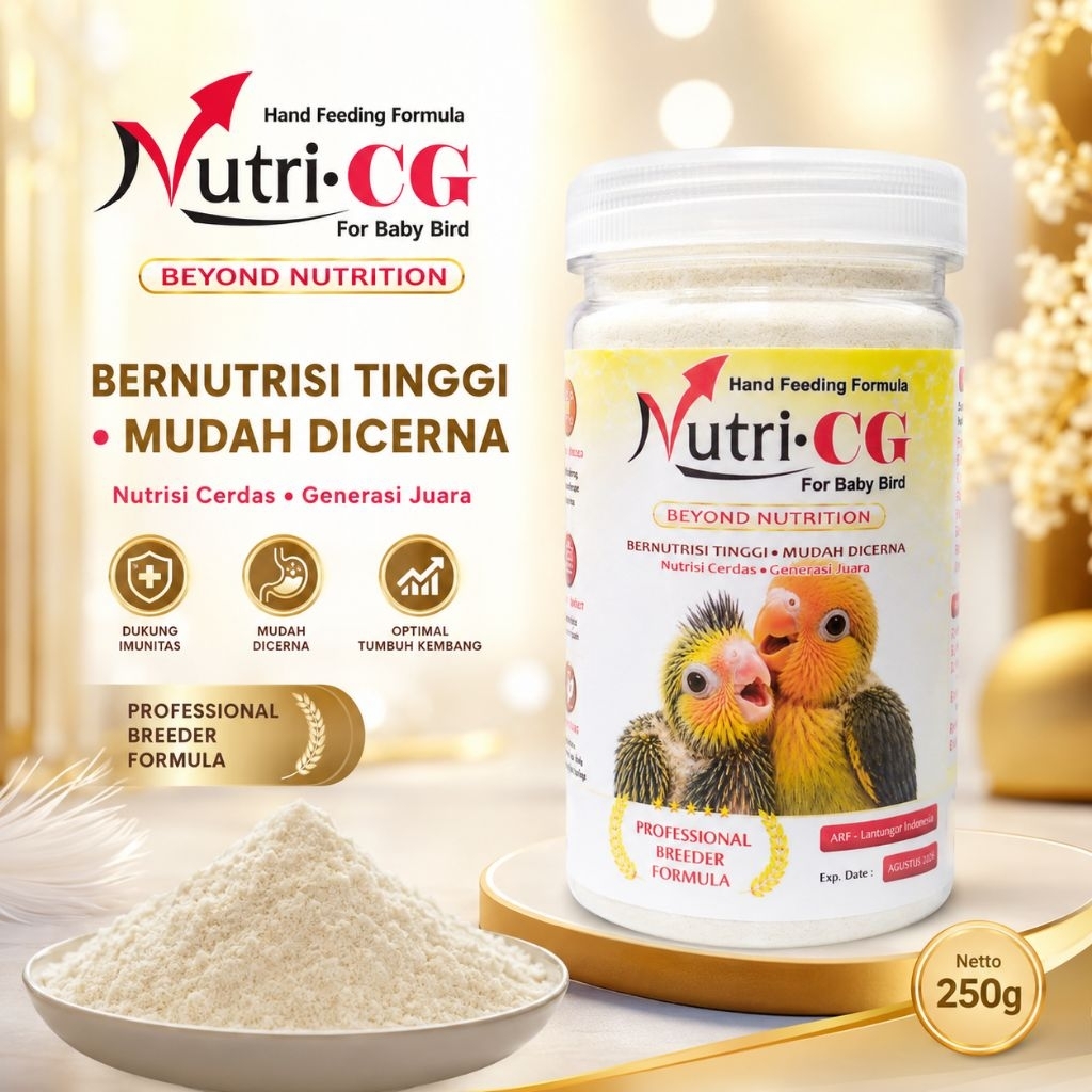 Jual NutriCG Reguler 250g | Pakan Lolohan Anakan Burung - Mudah di ...