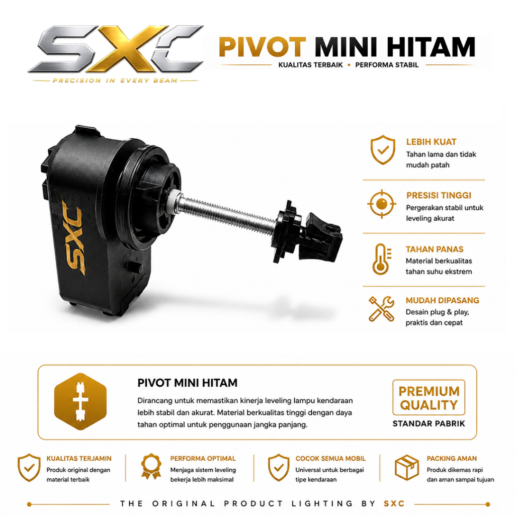 Jual ORIGINAL PIVOT LEVELING MOTOR MOBIL MERK SXC PIVOT BRECKET ...