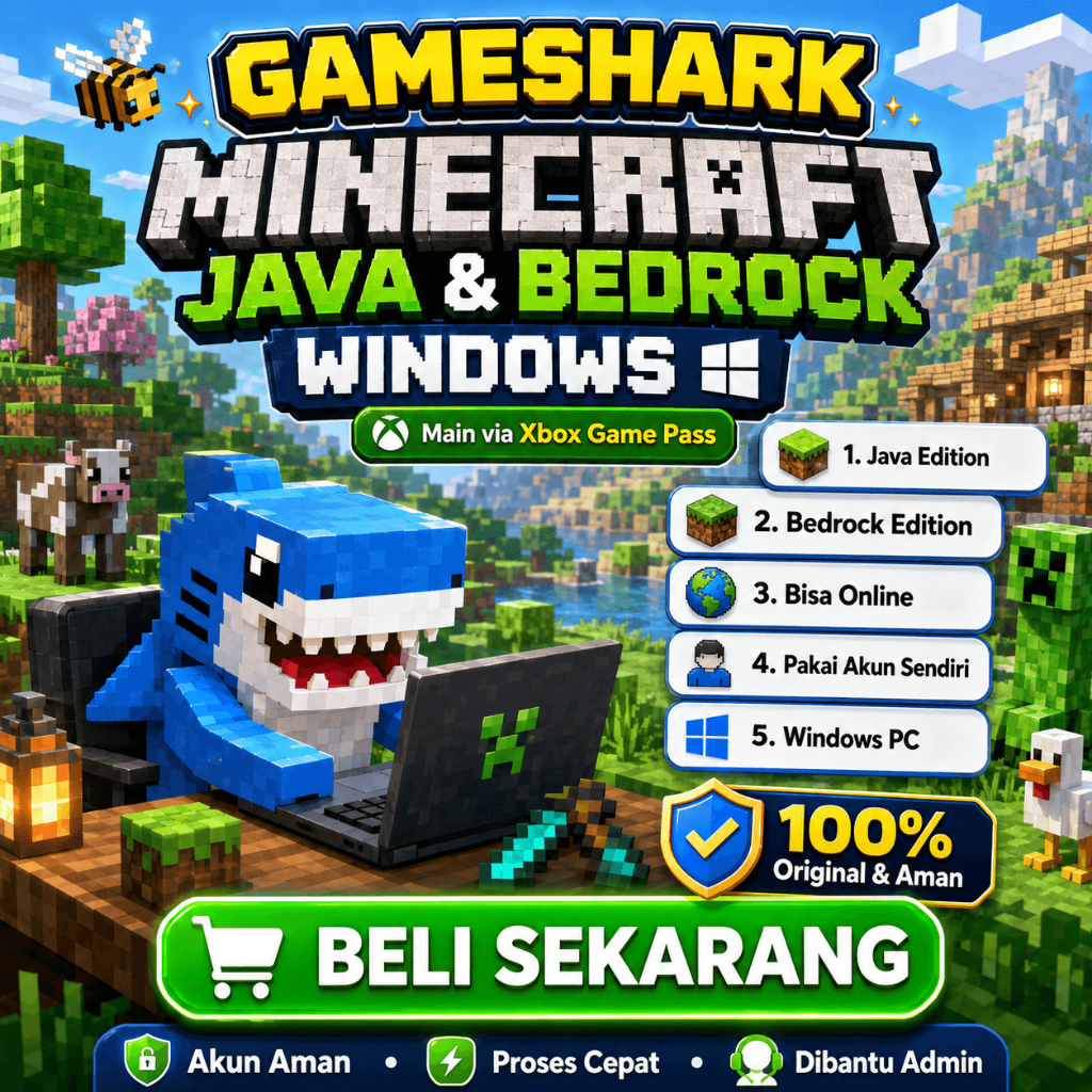 Jual Minecraft Java Bedrock Windows PC Xbox Premium Siap Online + 600 ...