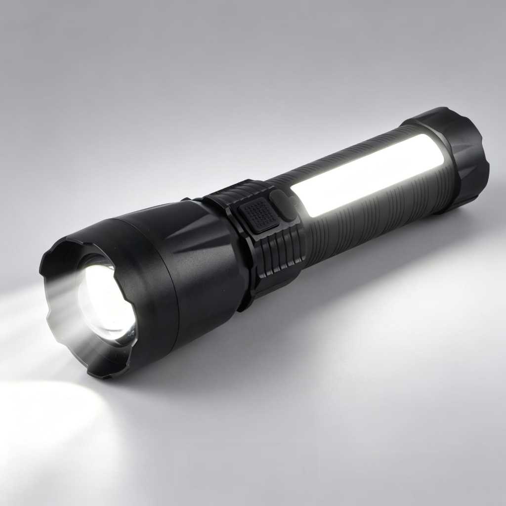 Jual Senter Led Super Terang / Senter Led Police Recharge / Senter Cas ...