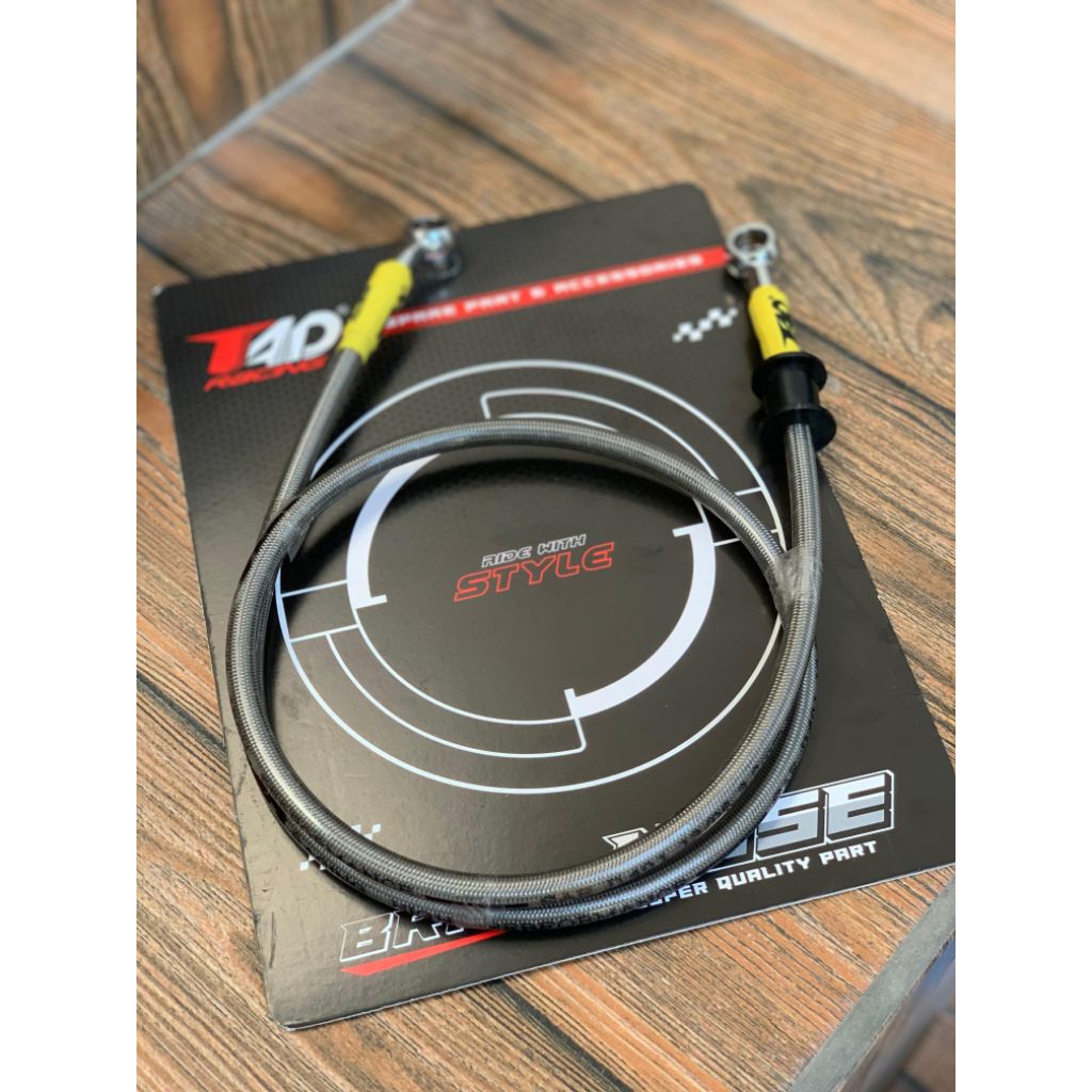 Jual ‼️‼️SELANG REM MERK TAD RACING 60. 75. 90. 100 CM WARNA ...