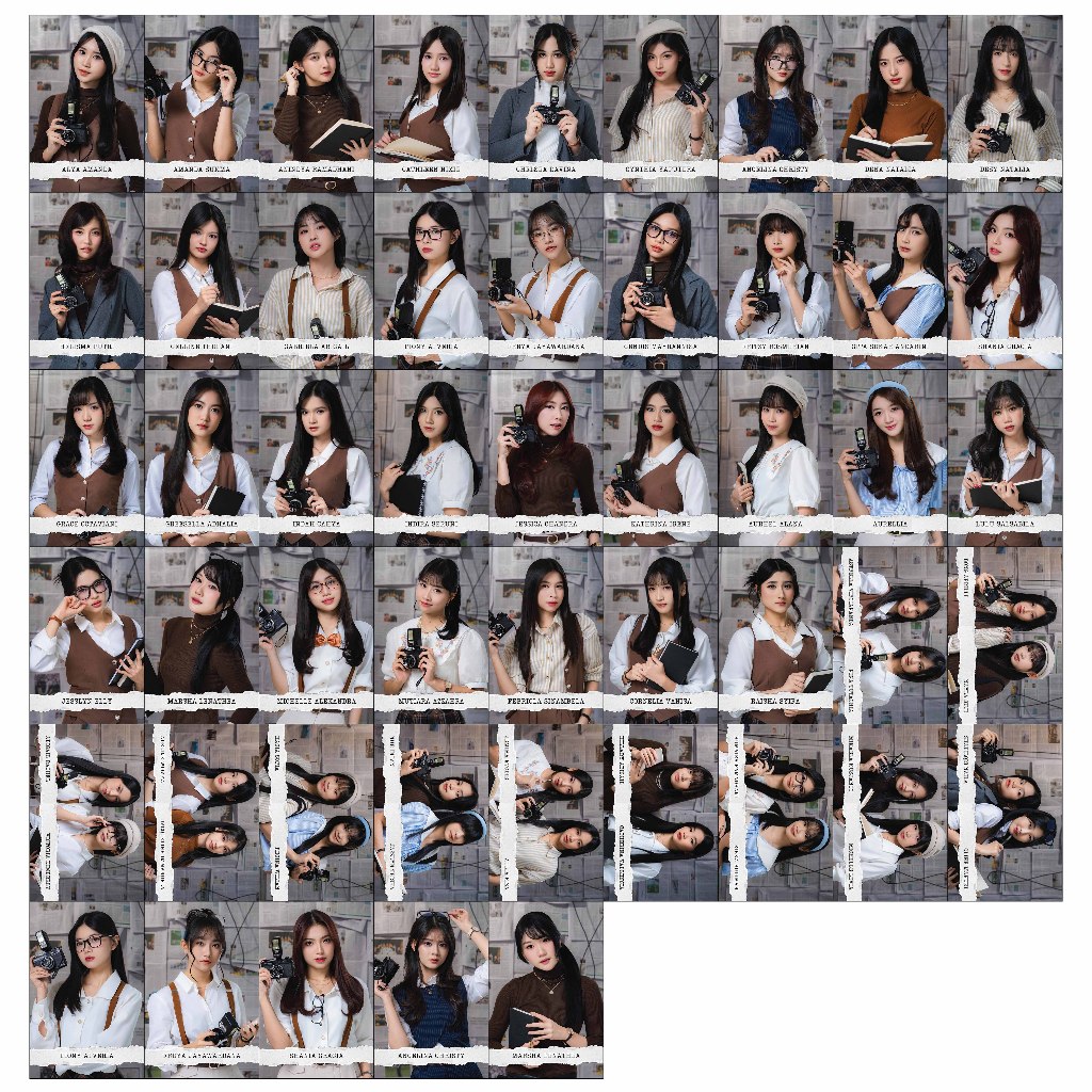 Jual MINI STIKER JKT48 RAJA HATI 50 PCS STICKER CHROMO IDOL JPOP ...