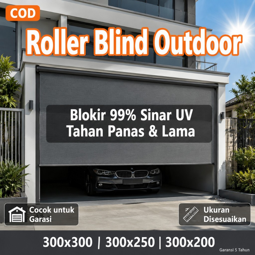 Outdoor Gorden Tarik Gulung - Garansi 3 Tahun