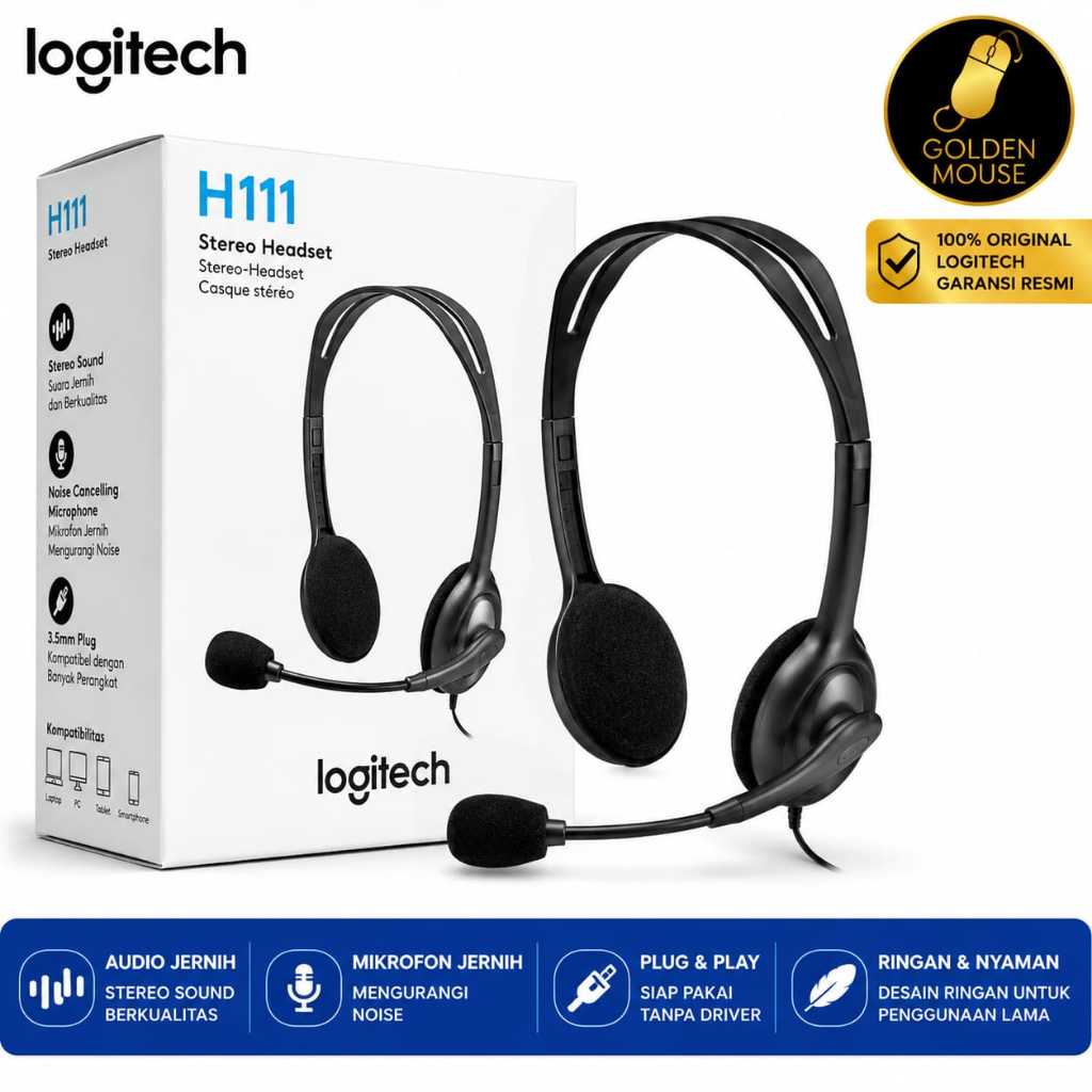 Jual Logitech Headset Terlengkap & Harga Terbaru Agustus 2026 | Shopee ...