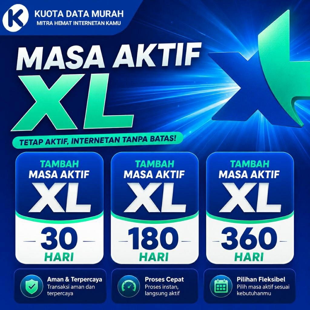 Jual Masa Aktif Kartu Axis Terlengkap & Harga Terbaru Juni 2026 ...