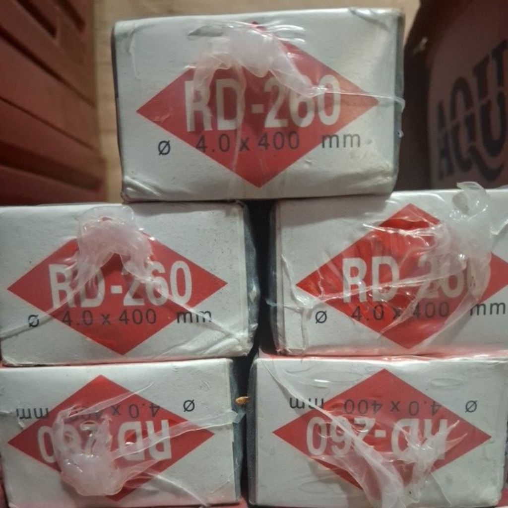 Jual kawat las RD 260 4.0mm rd260 ukuran 4mm berat 5kg | Shopee Indonesia