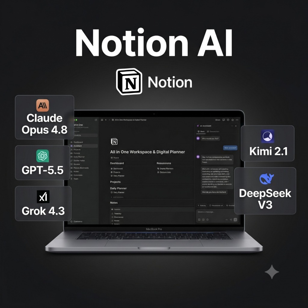 Notion Multi AI Claude Opus GPT Grok Prompt 1000+ Private Full Garansi