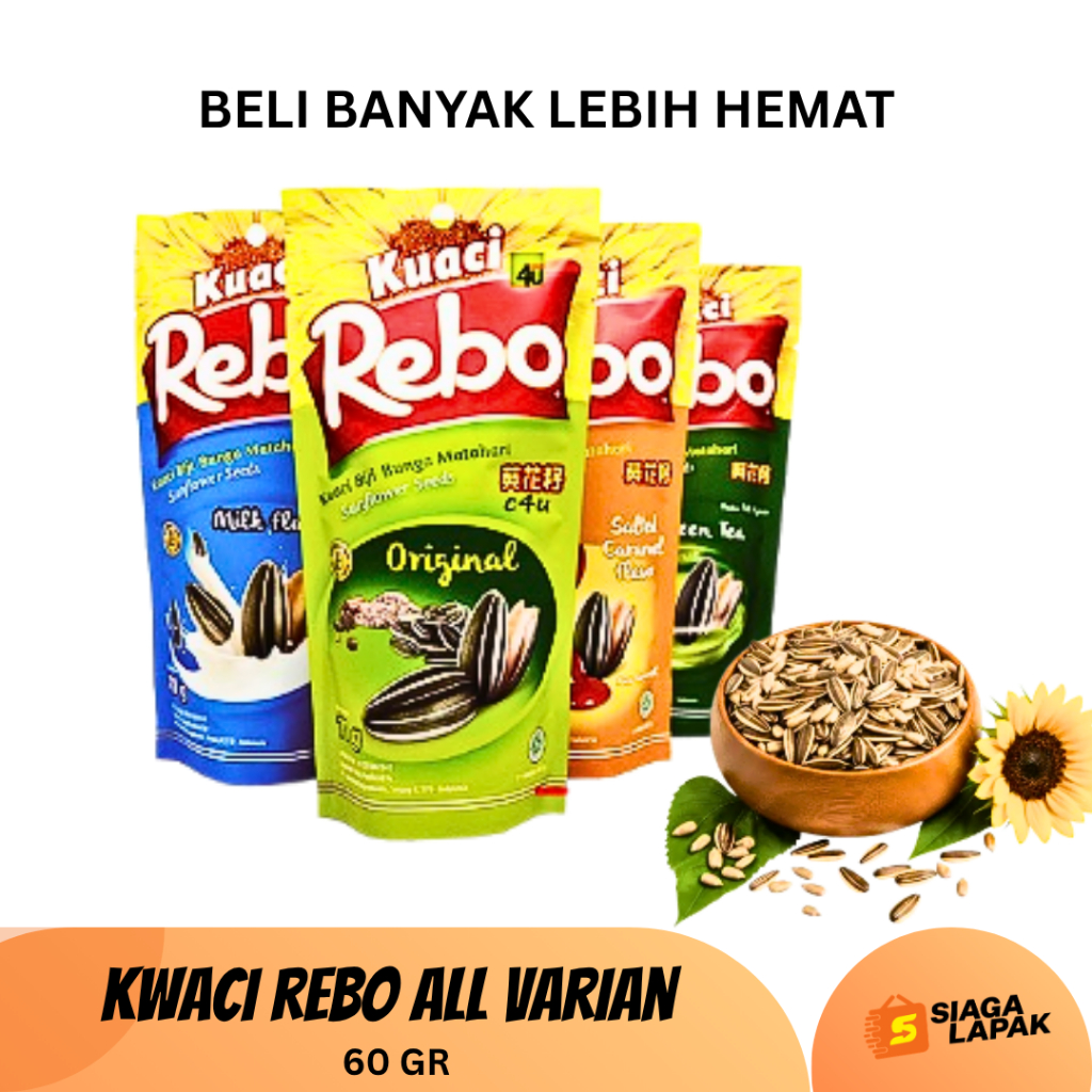 Jual Kuaci Rebo Terlengkap & Harga Terbaru Agustus 2026 | Shopee Indonesia