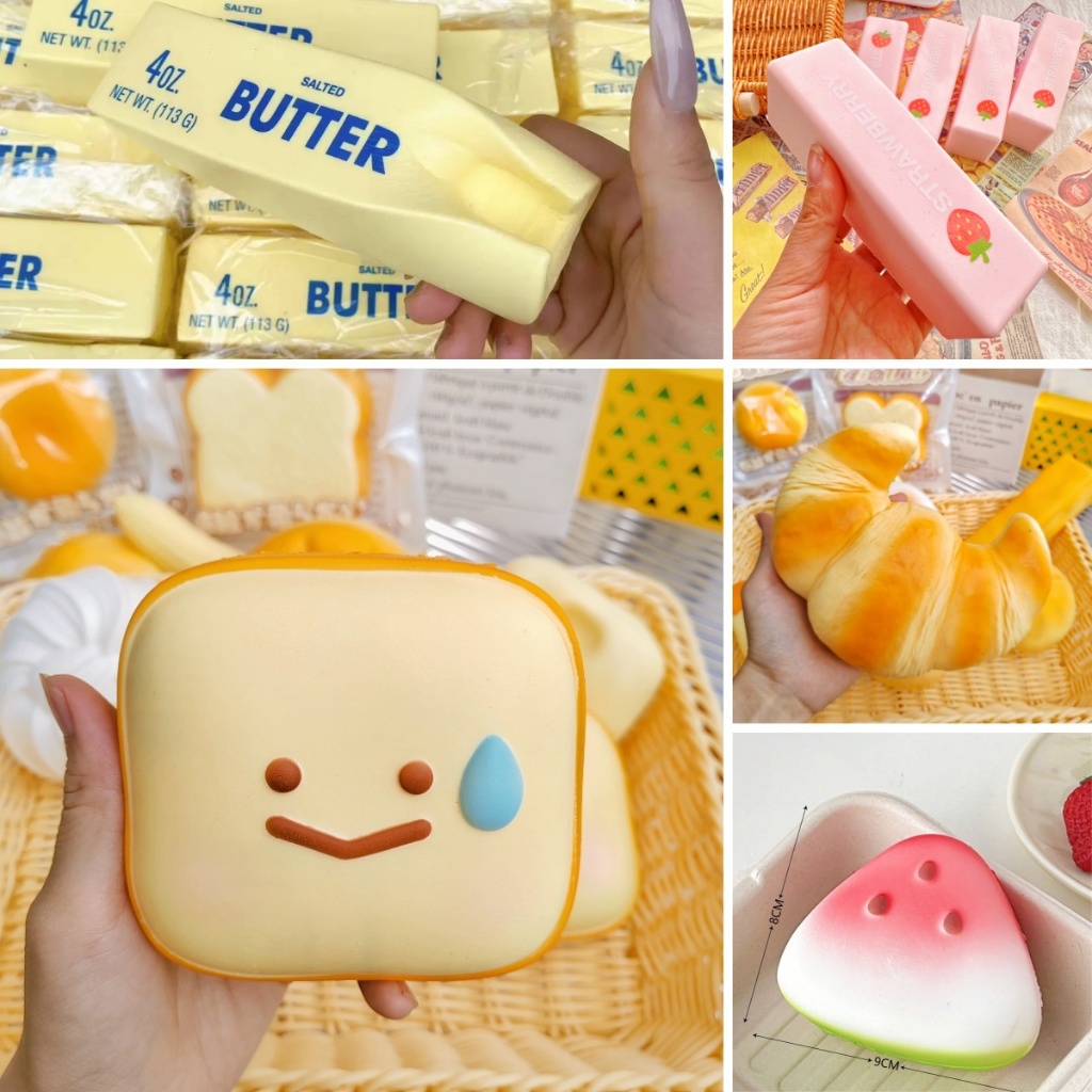 Jual Simulasi Squishy Mainan Pereda Stress Anak Mini Soft Slow Toys ...